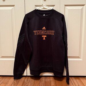 Men’s Small Black Tennessee Vols Embroidered Adidas Climawarm Sweatshirt